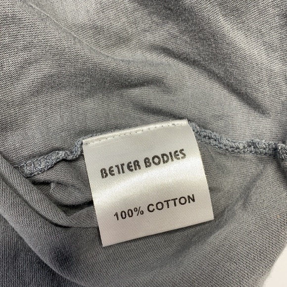 Better Bodies Gray Patriotic Flat Sleeveless Shirt Size Large - Picture 4 of 7